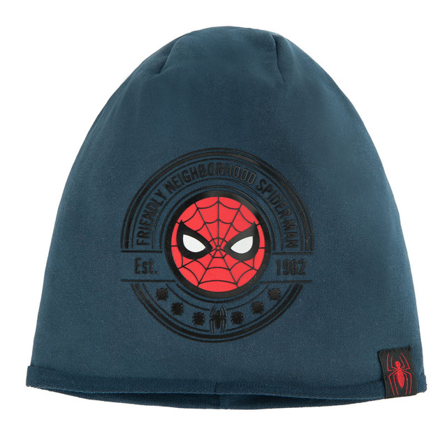 Шапка SPIDER-MAN, цвят: Син
