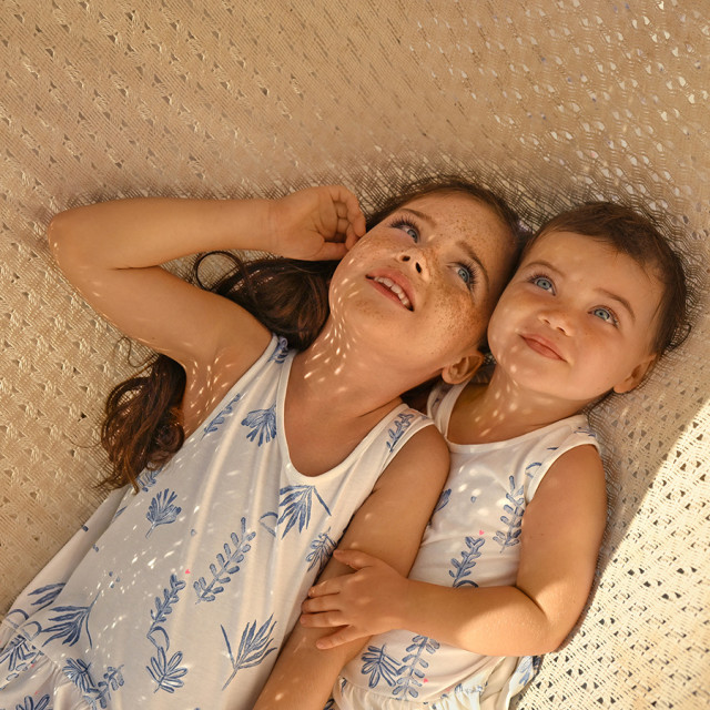 Рокля без ръкав, цвят: Кремав