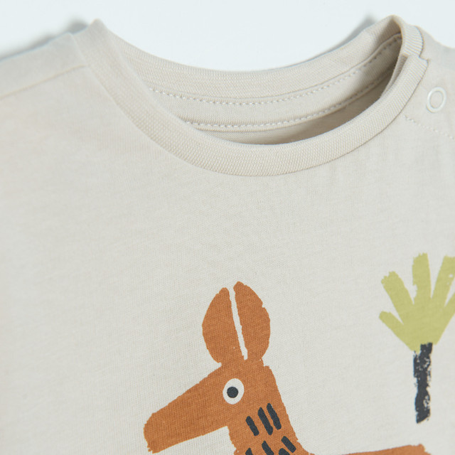 Тениска с къс ръкав 2бр., цвят: Микс