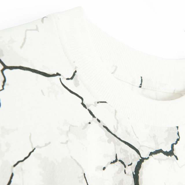 Тениска с къс ръкав, цвят: Бял