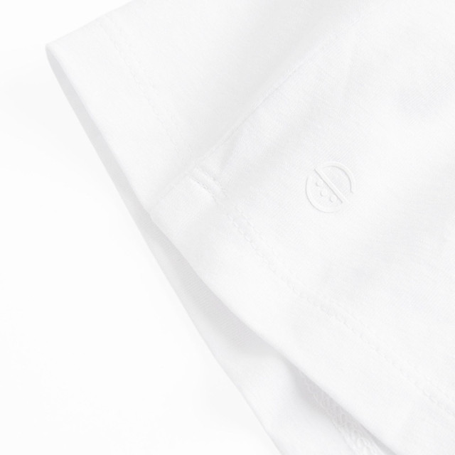 Тениска с къс ръкав, цвят: Бял