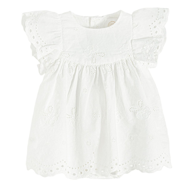 Боди с къс ръкав, цвят: Бял