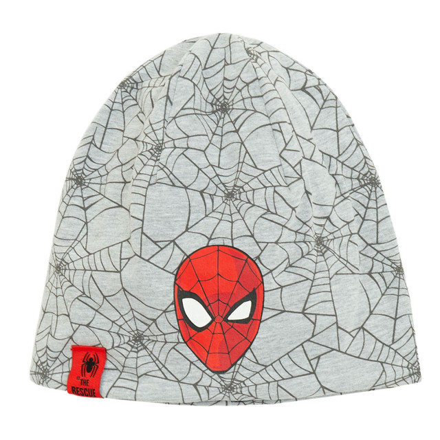 Шапка SPIDER-MAN, цвят: Сив