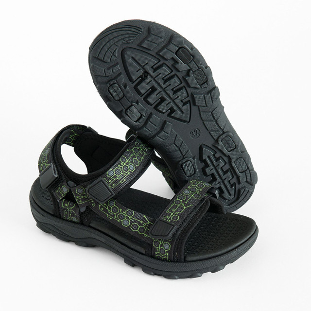 Сандали, цвят: Черен