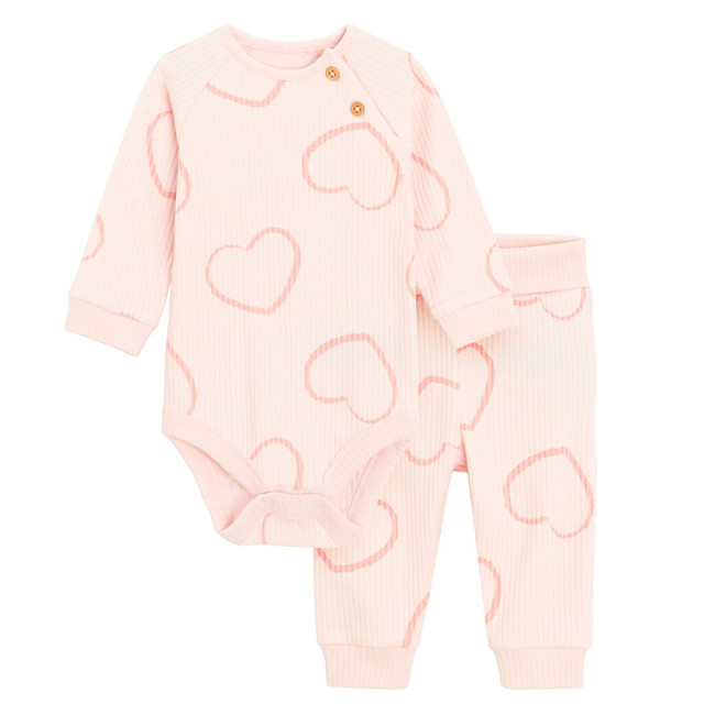 Комплект, цвят: Розов