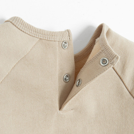 Тениска с дълъг ръкав WINNIE THE POOH, цвят: Бежов