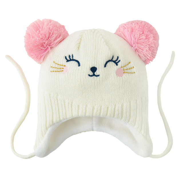 Шапка, цвят: Кремав