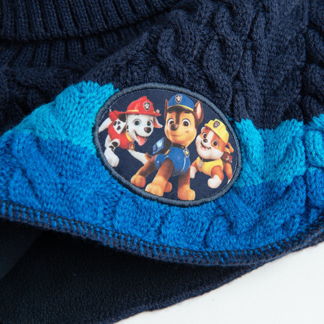 Шал СНУД PAW PATROL, цвят: Син
