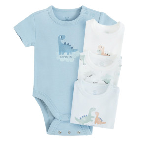 Боди с къс ръкав 4бр., цвят: Микс