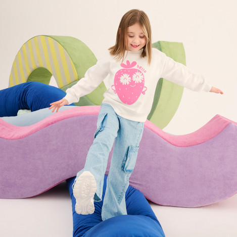 Панталони, цвят: Деним