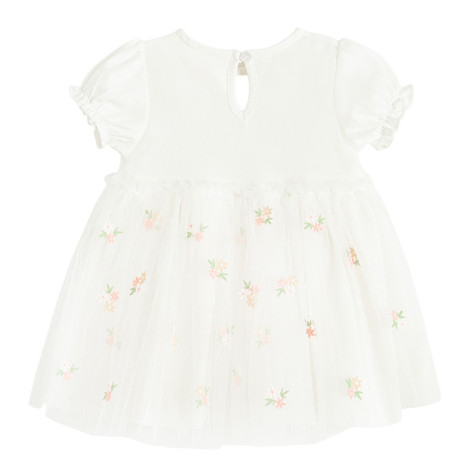 Боди с къс ръкав, цвят: Бял