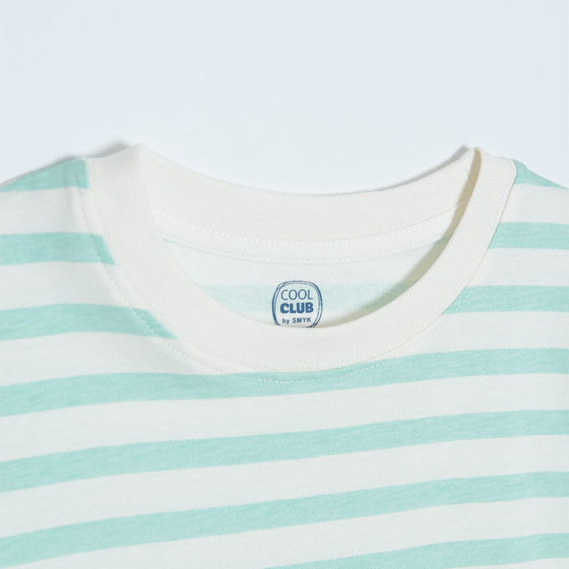 Тениска с къс ръкав, цвят: Райе