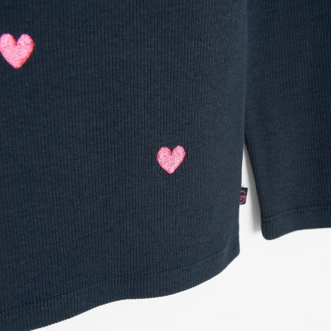 Тениска с дълъг ръкав, цвят: Син