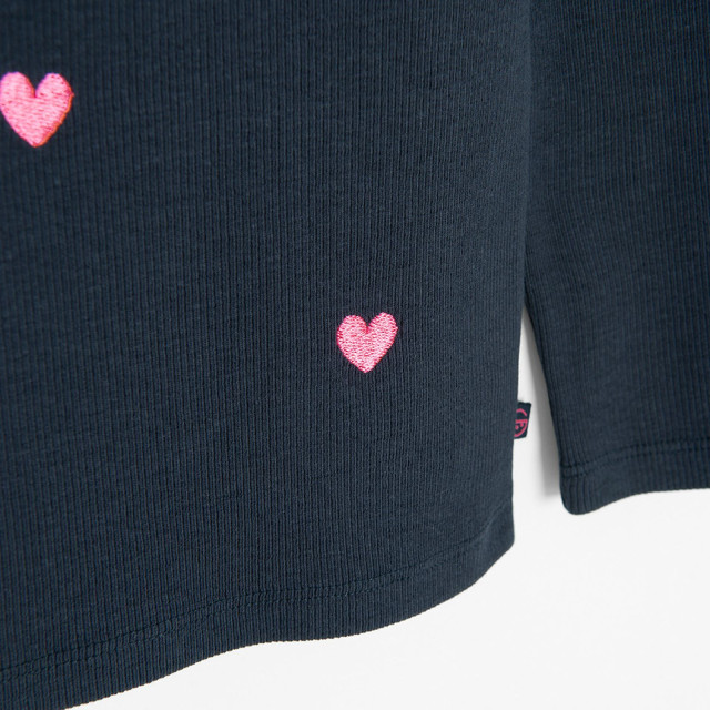 Тениска с дълъг ръкав, цвят: Син