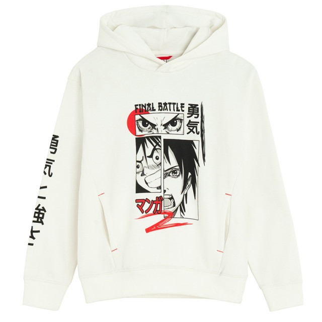 Суитчър, цвят: Бял