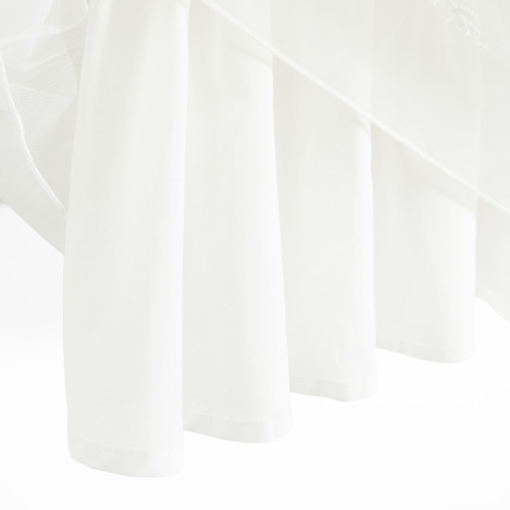 Рокля с дълъг ръкав, цвят: Бял