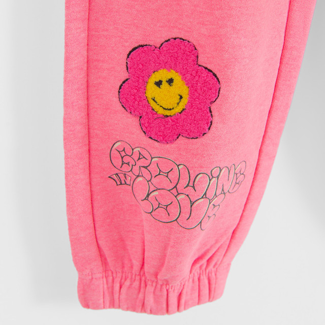 Спортен панталон SMILEY, цвят: Цикламен