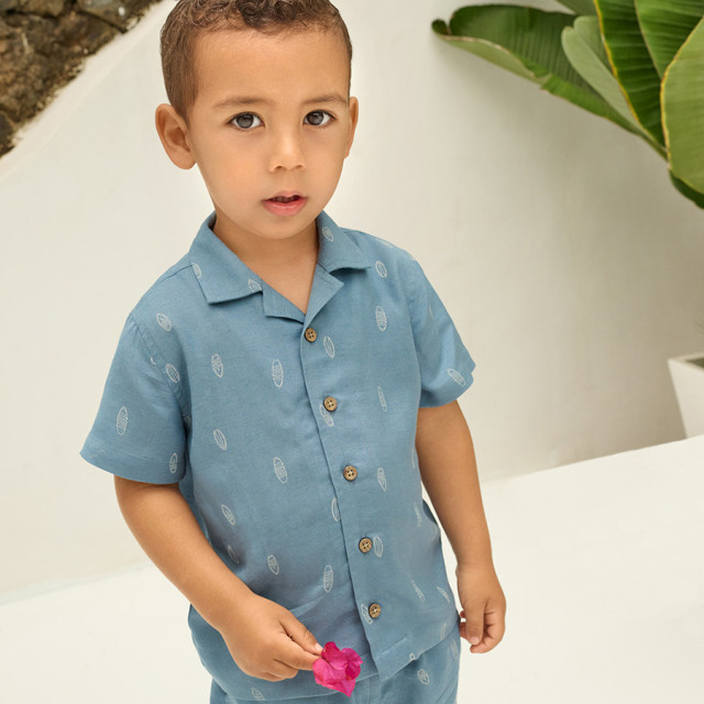 Комплект, цвят: Син