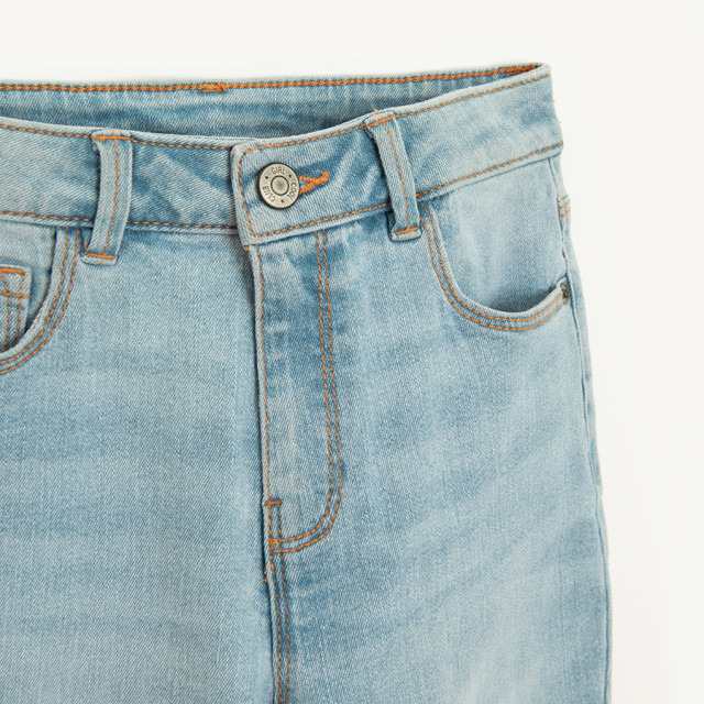 Панталони, цвят: Син