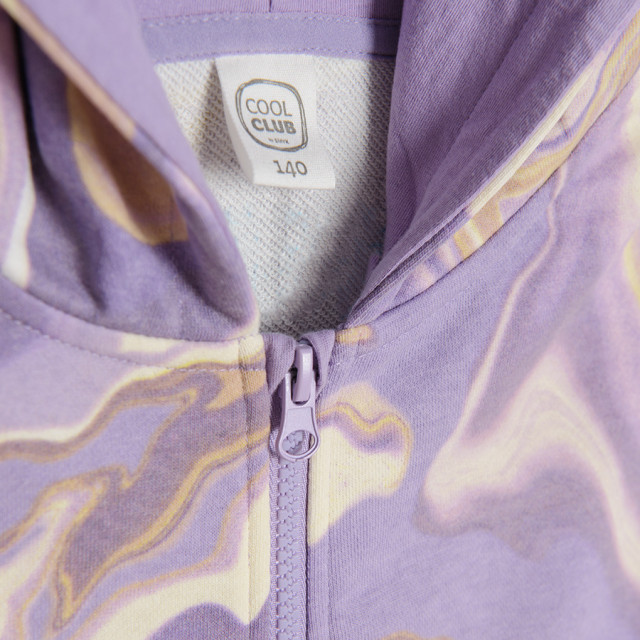 Блуза с дълъг ръкав, цвят: Светло виолетов