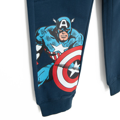 Спортен панталон MARVEL, цвят: Син