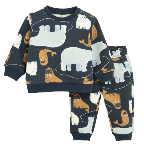 Спортен комплект 2бр., цвят: Син