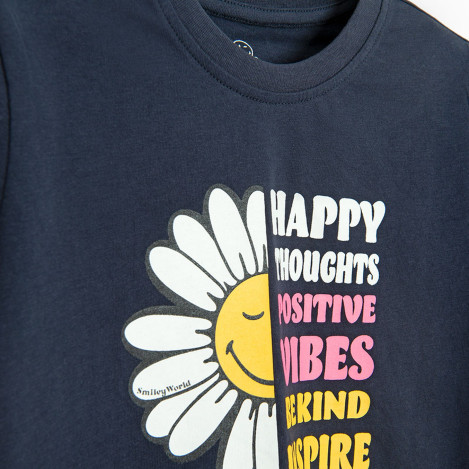 Тениска с къс ръкав 2бр. SMILEY, цвят: Микс