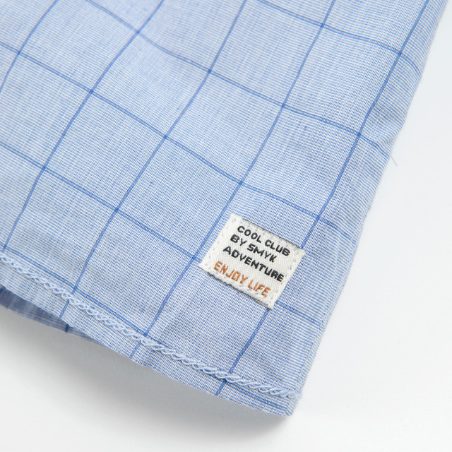 Риза с дълъг ръкав, цвят: Син