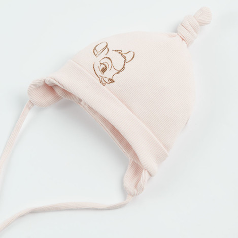 Шапка BAMBI, цвят: Светло розов