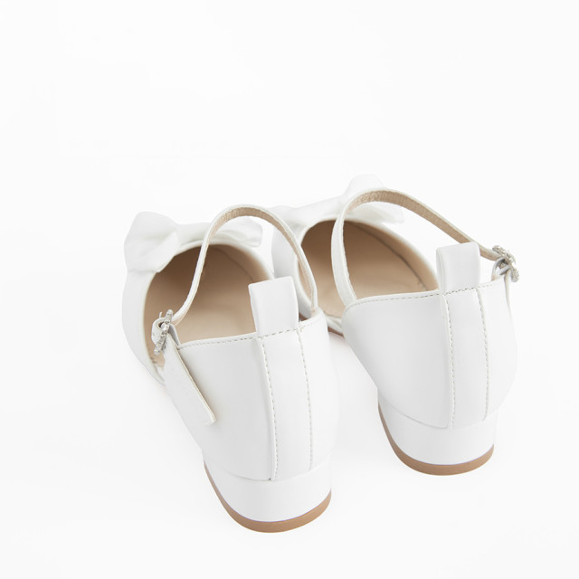 Балеринки, цвят: Бял