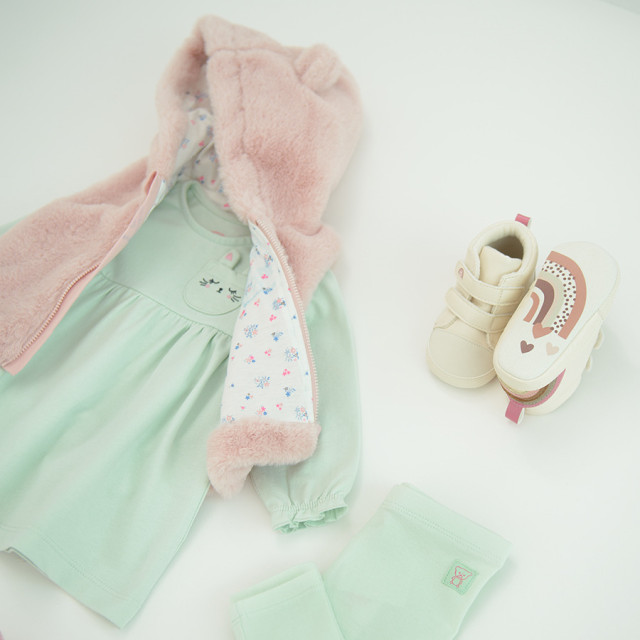 Пантофи, цвят: Екрю