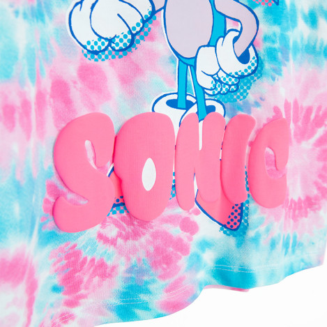 Тениска с къс ръкав SONIC, цвят: Розов