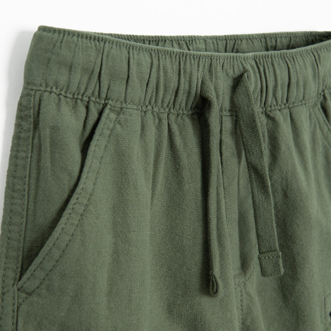 Шорти, цвят: Зелен