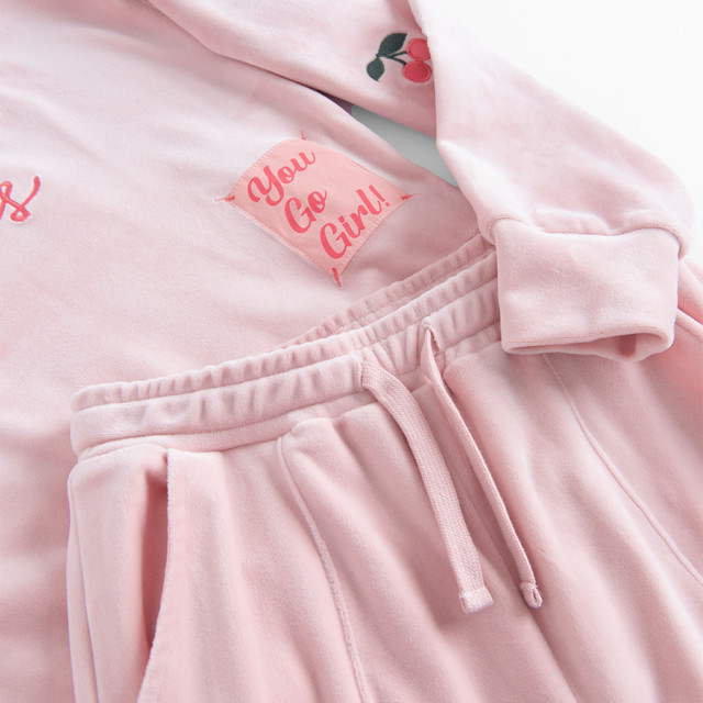 Спортен комплект 2бр., цвят: Розов