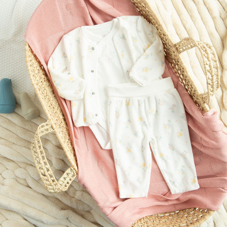 Комплект, цвят: Бял