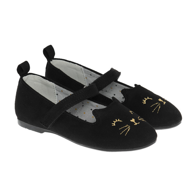 Балеринки, цвят: Черен