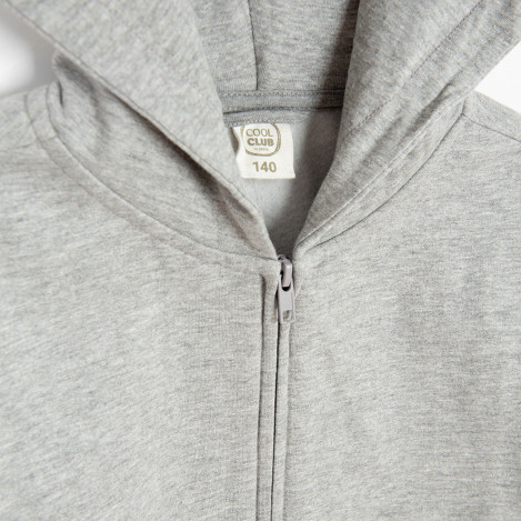 Суитчър, цвят: Сив меланж