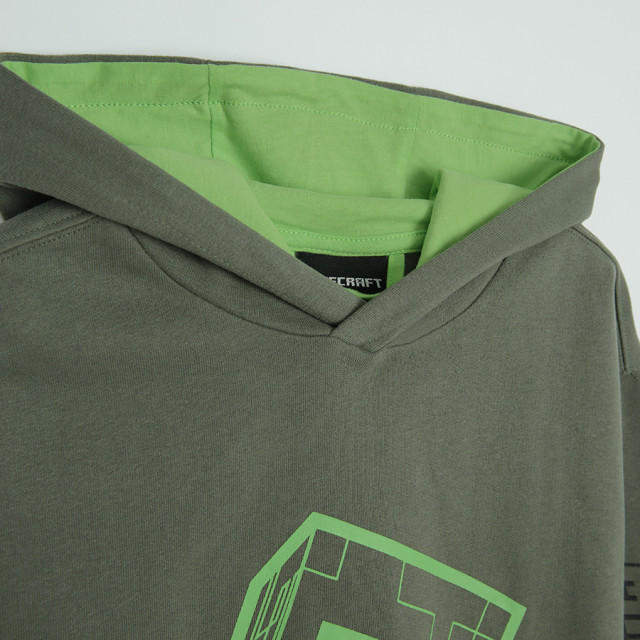 Суитчър MINECRAFT, цвят: Каки