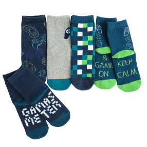 Чорапи 5бр., цвят: Микс