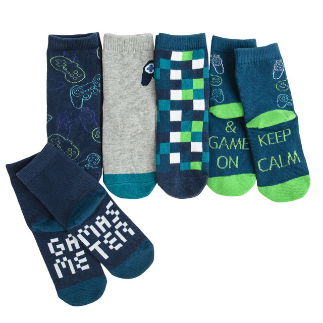 Чорапи 5бр., цвят: Микс