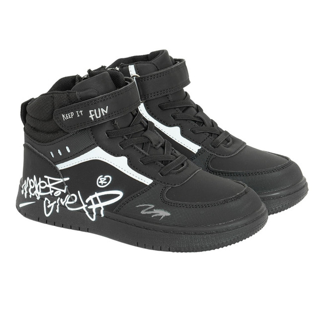 Високи обувки, цвят: Черен