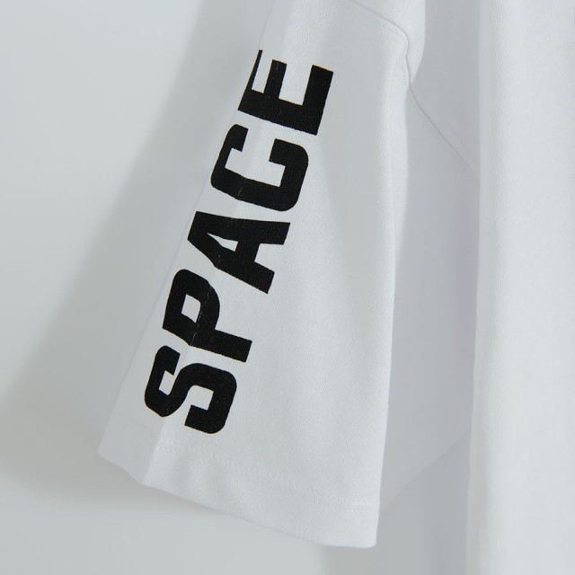 Тениска с къс ръкав NASA, цвят: Бял