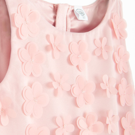 Рокля без ръкав, цвят: Розов