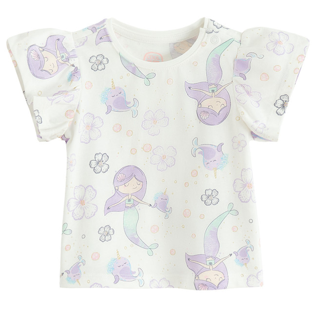 Блуза с къс ръкав 2бр., цвят: Микс