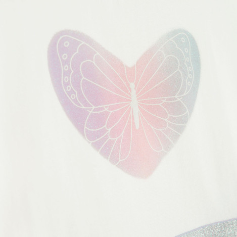 Рокля с къс ръкав, цвят: Микс