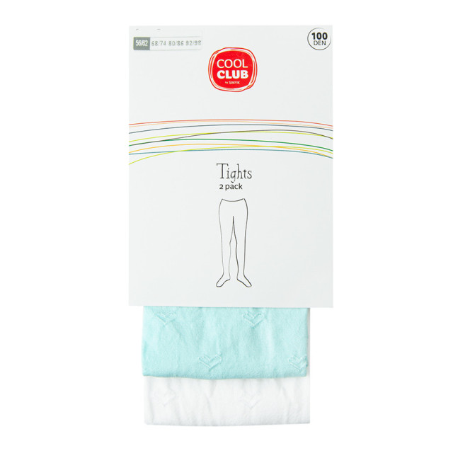 Чорапогащи 2бр., цвят: Микс