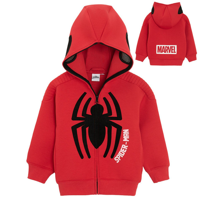 Суитчър SPIDER-MAN, цвят: Червен