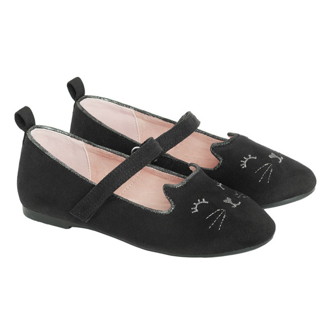 Балеринки, цвят: Черен