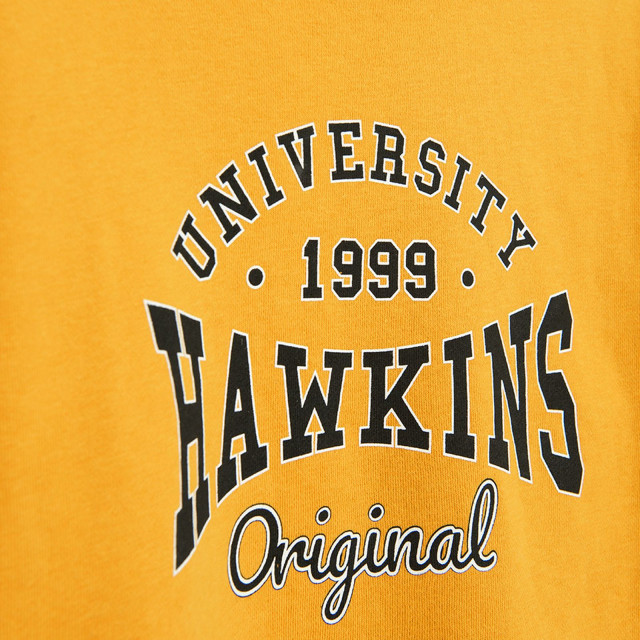 Блуза с дълъг ръкав, цвят: Жълт