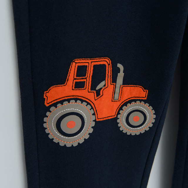 Спортен панталон, цвят: Морско син